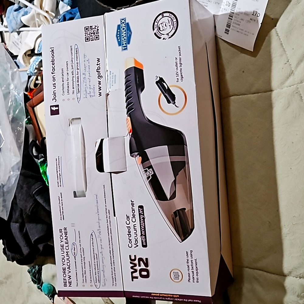 This worx  car vacuum nwot all parts and accessories included
